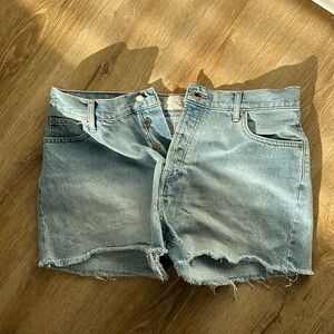 Women’s Light Blue Denim Everlane The Relaxed 90’s Jean Shorts 31